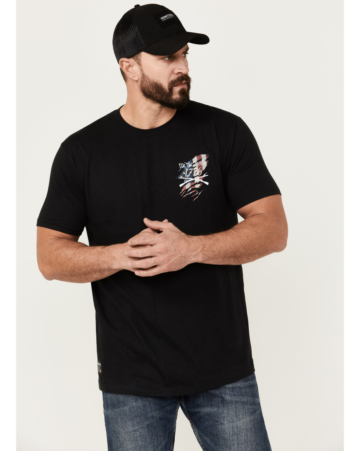 Howitzer Men's We Will Defend Short Sleeve Graphic T-Shirt