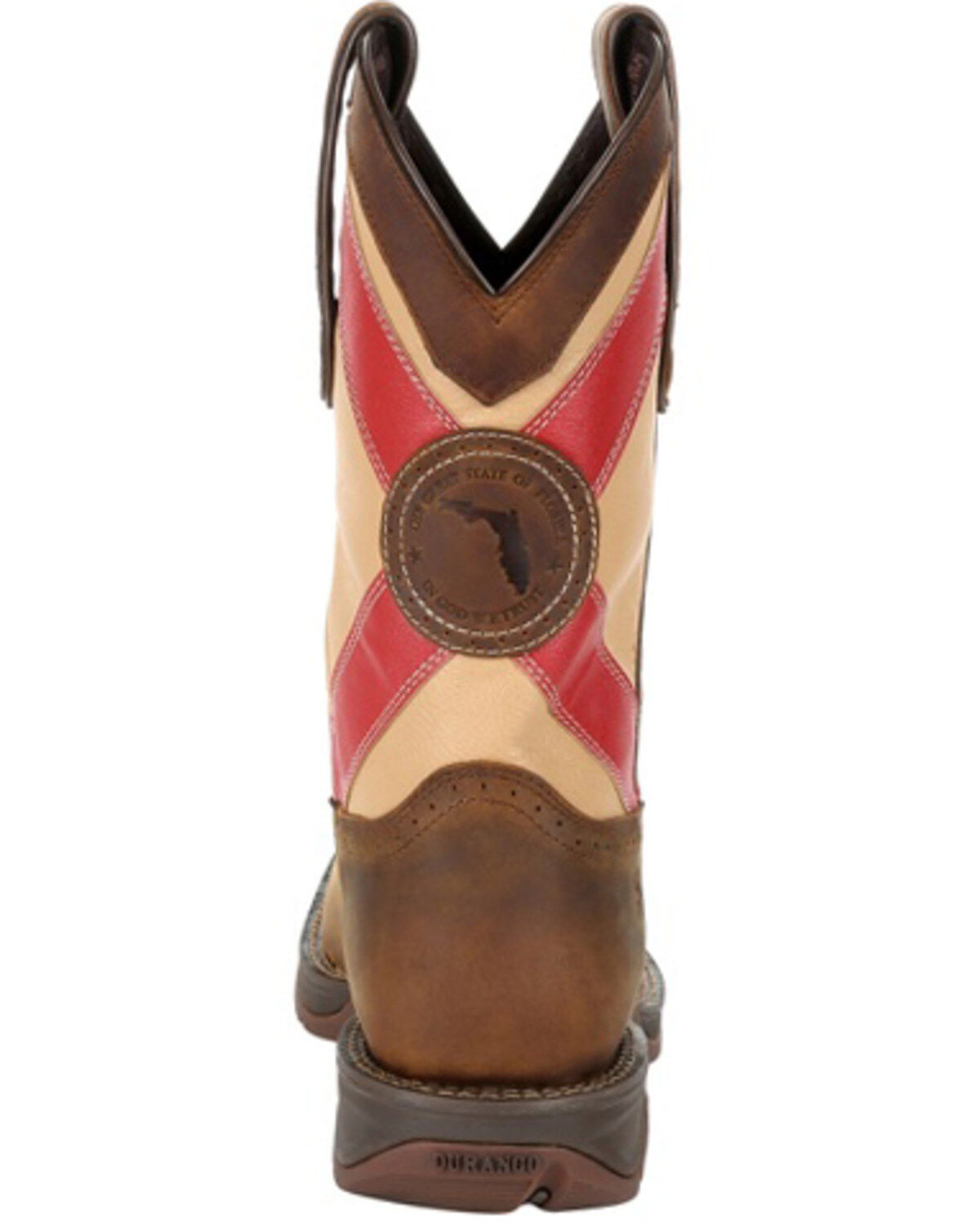 Durango Men's Florida State Flag Western Performance Boots - Square Toe