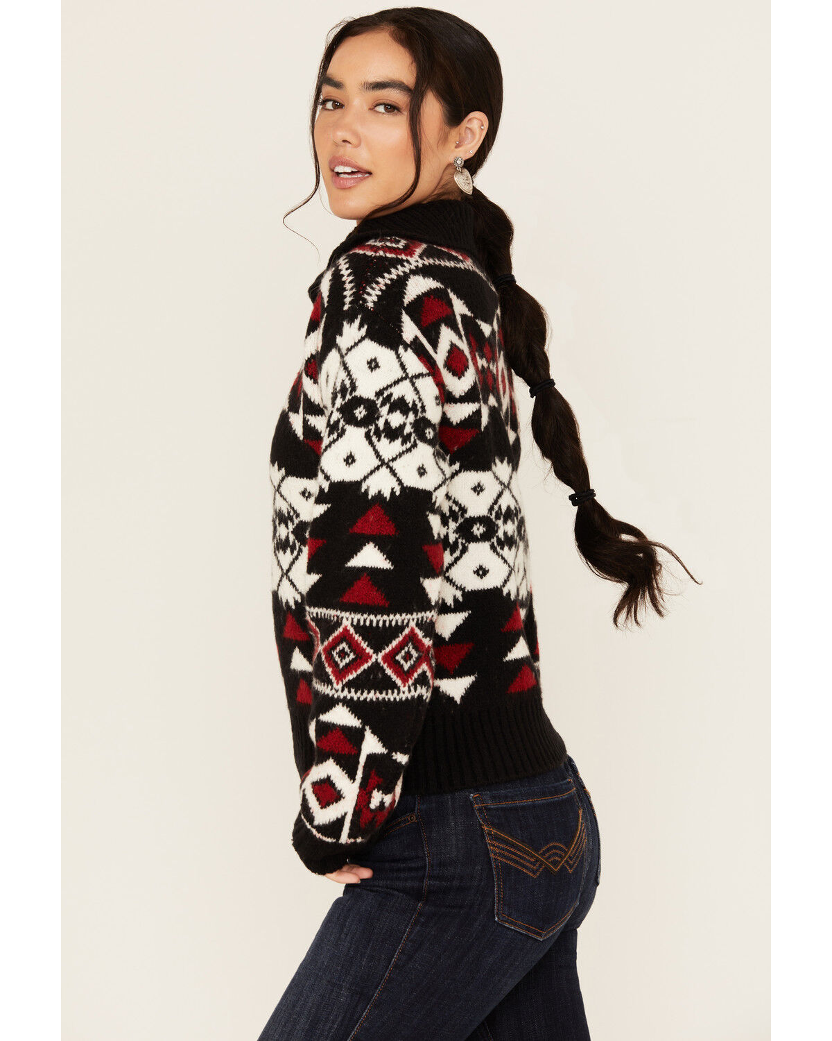 Idyllwind Women's Alpine Zip Front Sweater