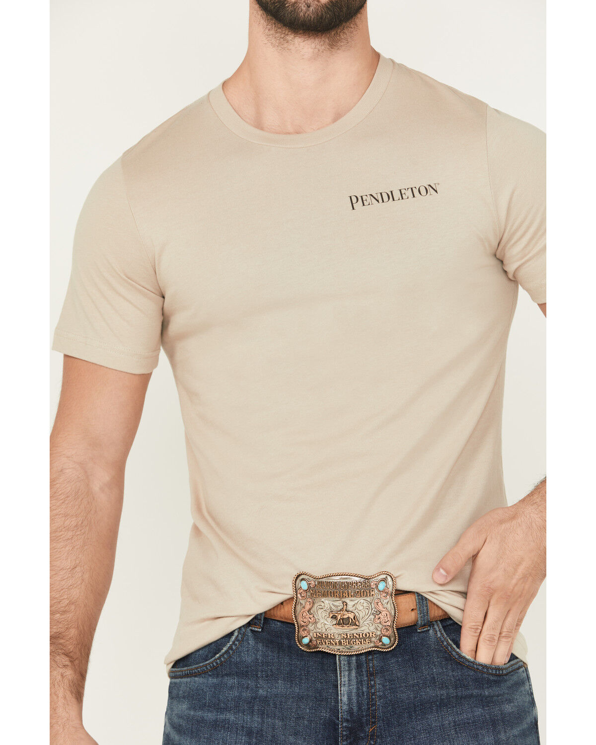 Pendleton Men's Logo Short Sleeve Graphic T-Shirt