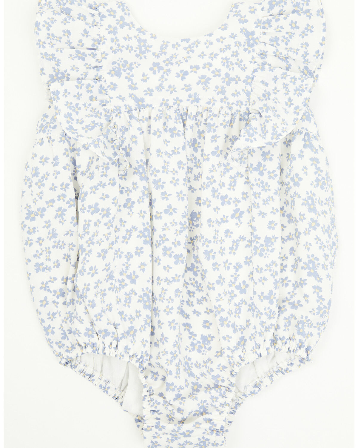 Yura Infant Girls' Printed Puff Sleeve Onesie
