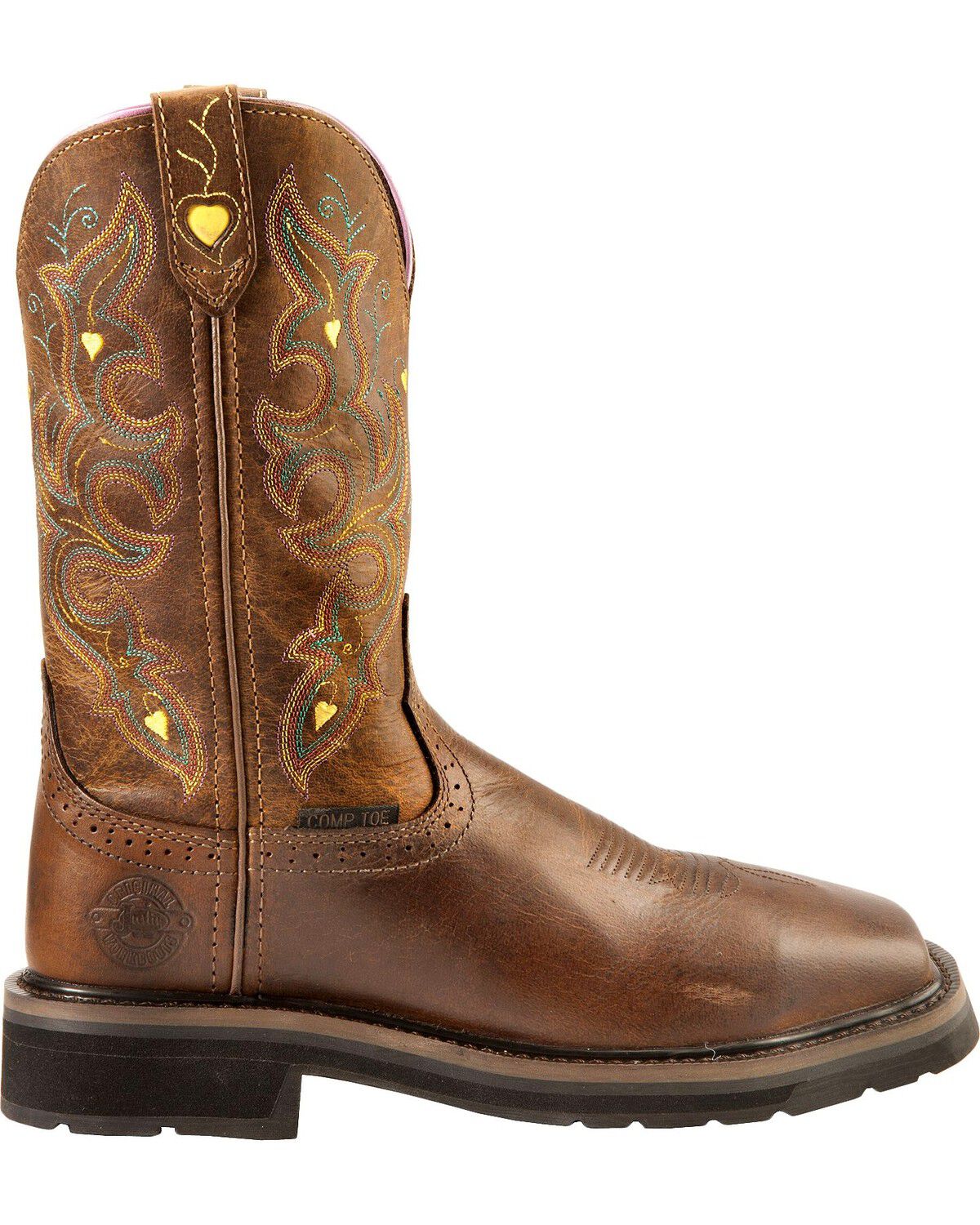 Justin Women's Pull-On Work Boots