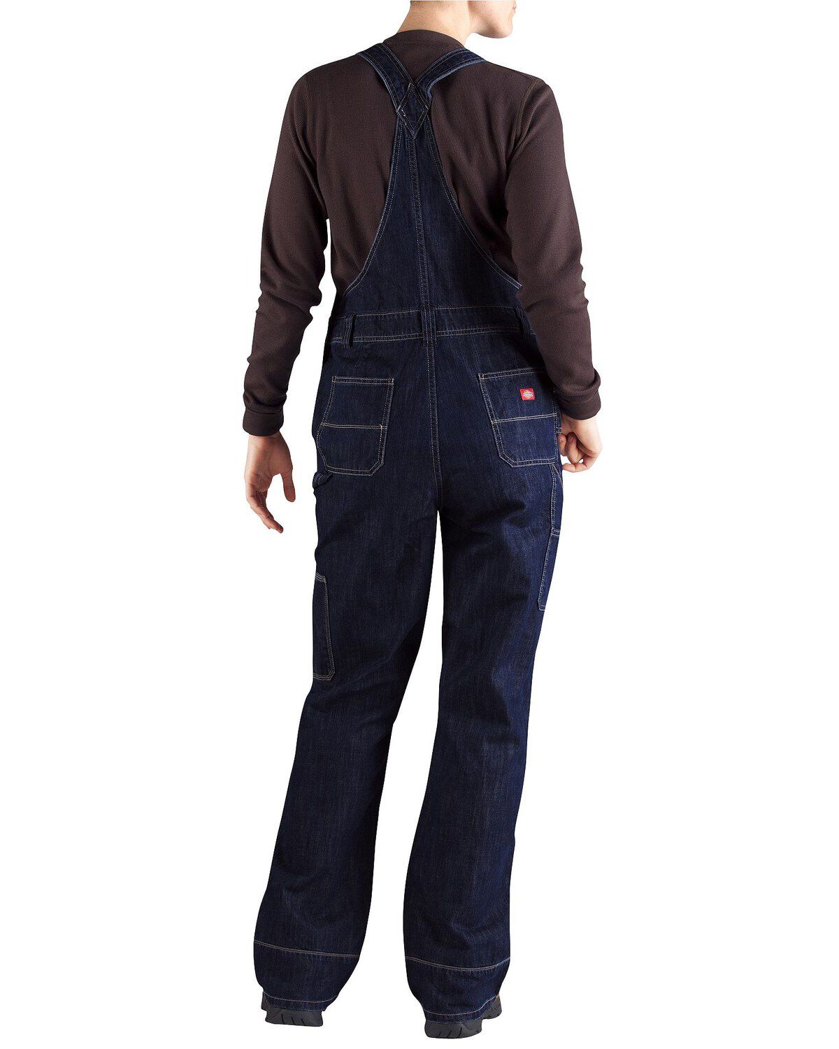 Dickies Women's Denim Bib Overalls - Big & Tall