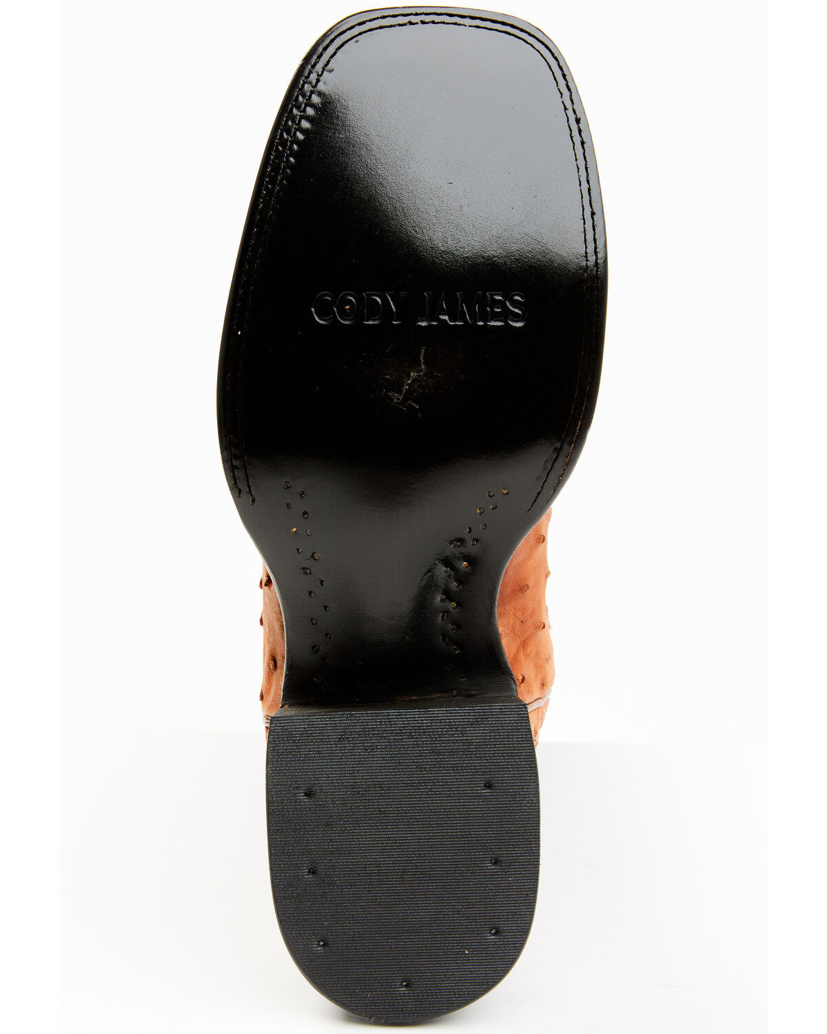 Cody James Men's Exotic Full Quill Ostrich Western Boots - Broad Square Toe