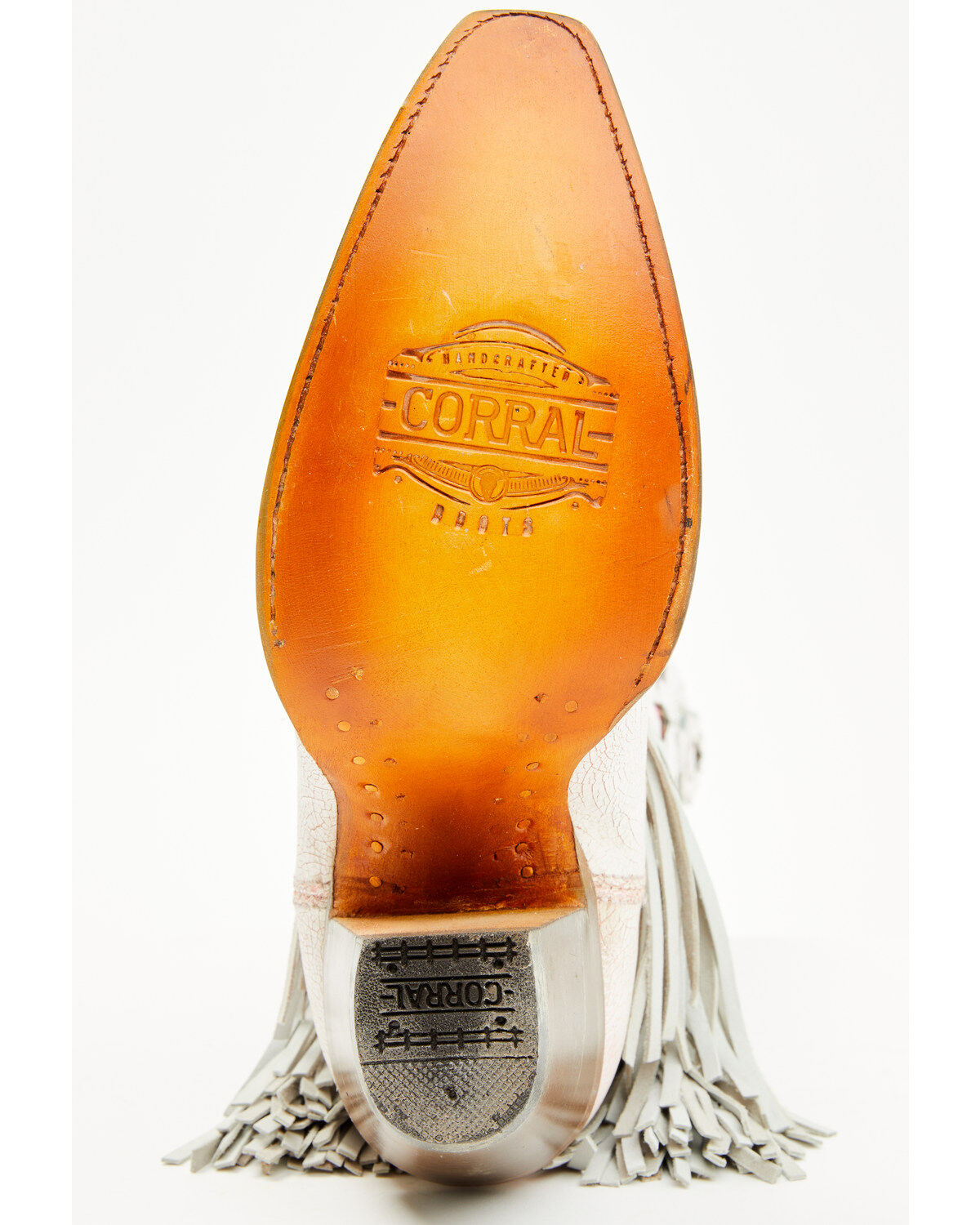 Corral Women's Star Inlay Fringe Tall Western Boots - Snip Toe