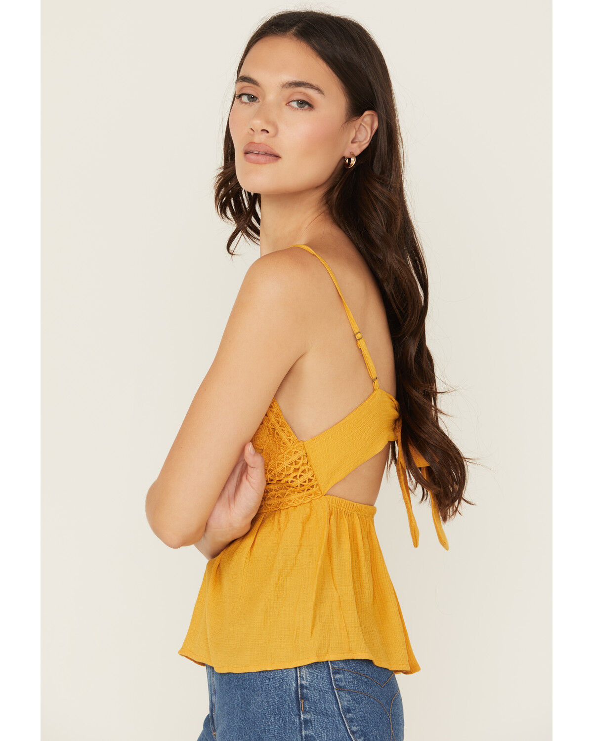 Shyanne Women's Lace Bustier Tank