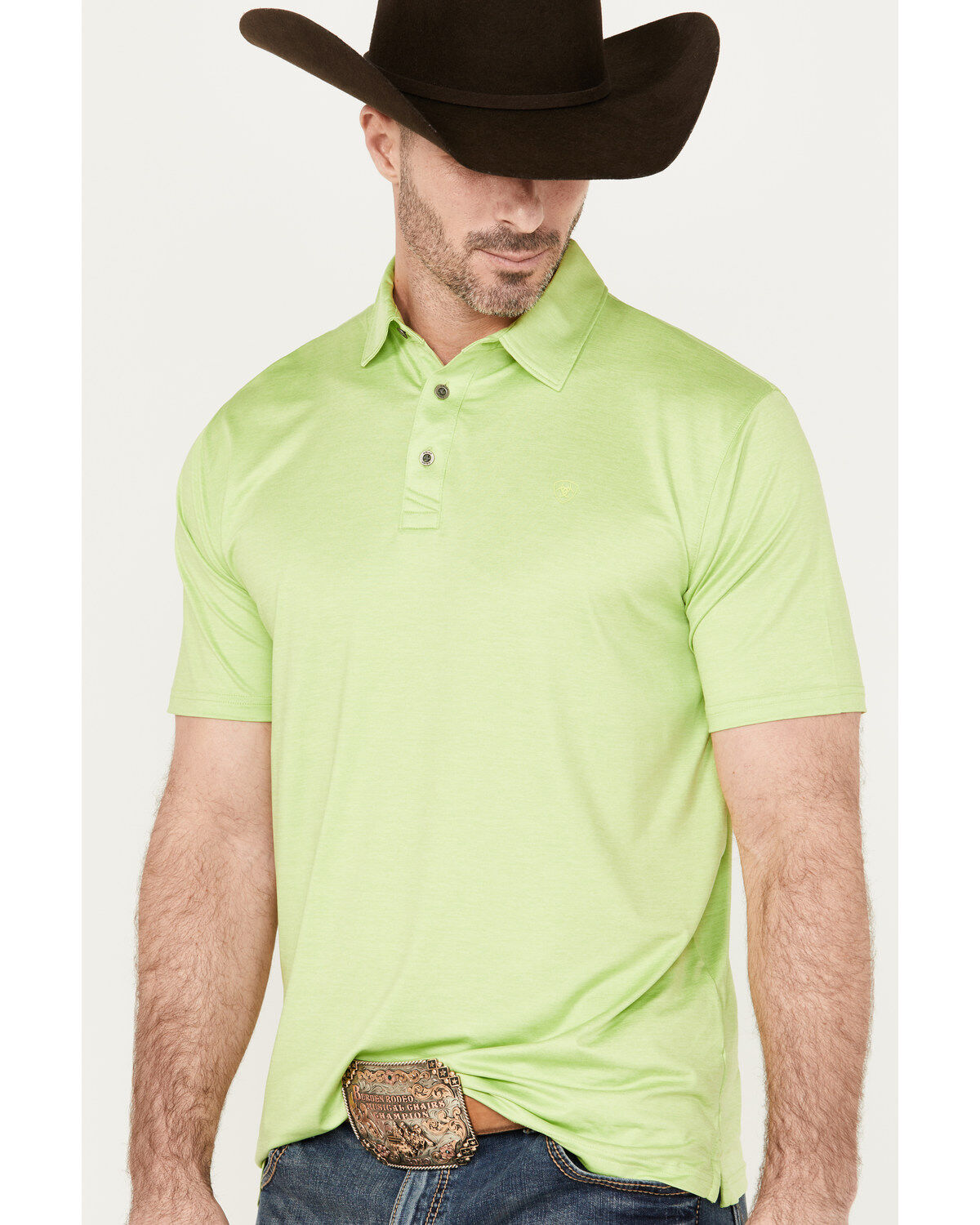 Ariat Men's Charger 2.0 Fitted Short Sleeve Polo Shirt