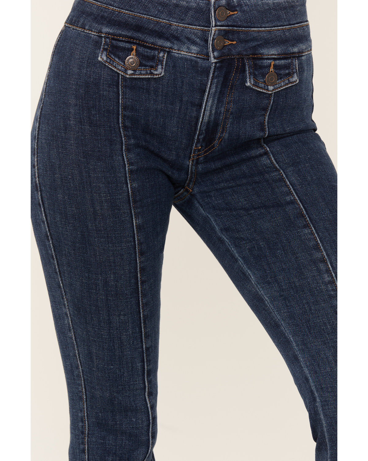 Idyllwind Women's La Vista Dark Wash Legend High Rise Bootcut Comfort Stretch Denim Jeans