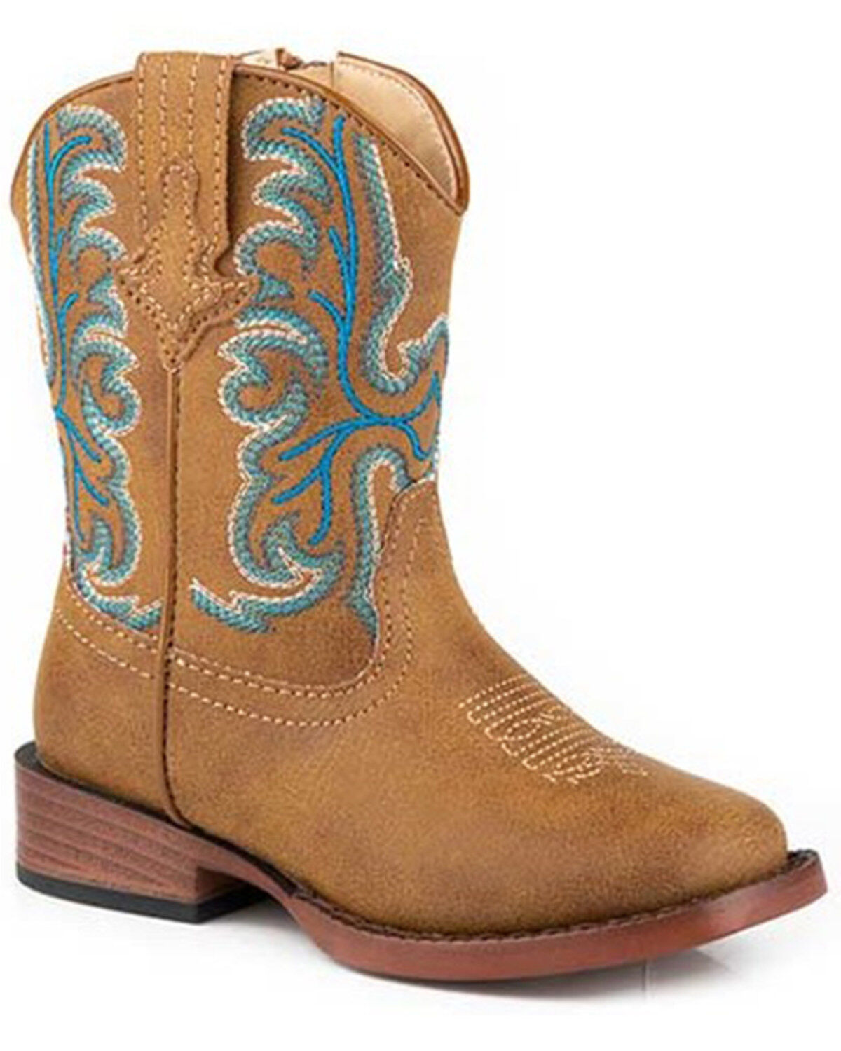 Roper Toddler Boys' Patrick Western Boots - Square Toe