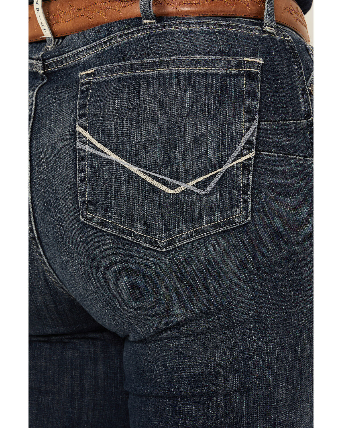 Ariat Women's R.E.A.L. Perfect Rise Madison Stretch Straight Jeans - Plus