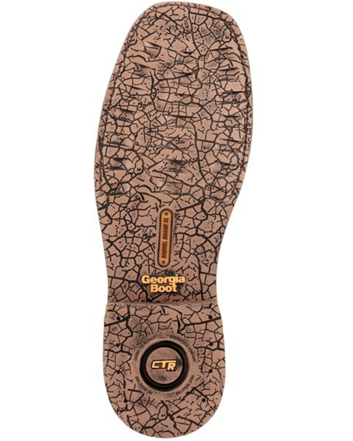 Georgia Boot Men's Carbo-Tec Waterproof Soft Toe Western Boots - Square Toe