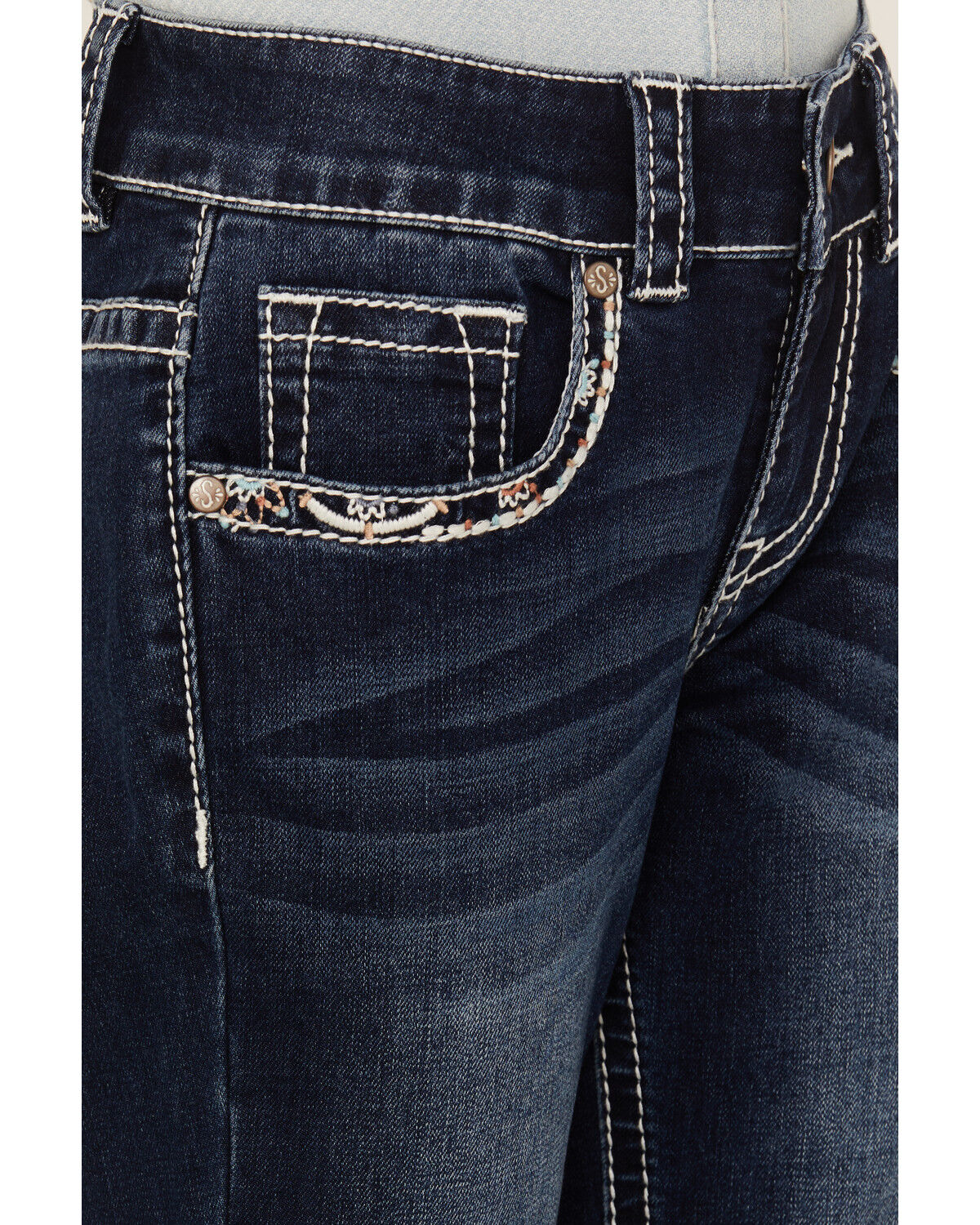 Shyanne Girls' Dreamcatcher Pocket Bootcut Jeans