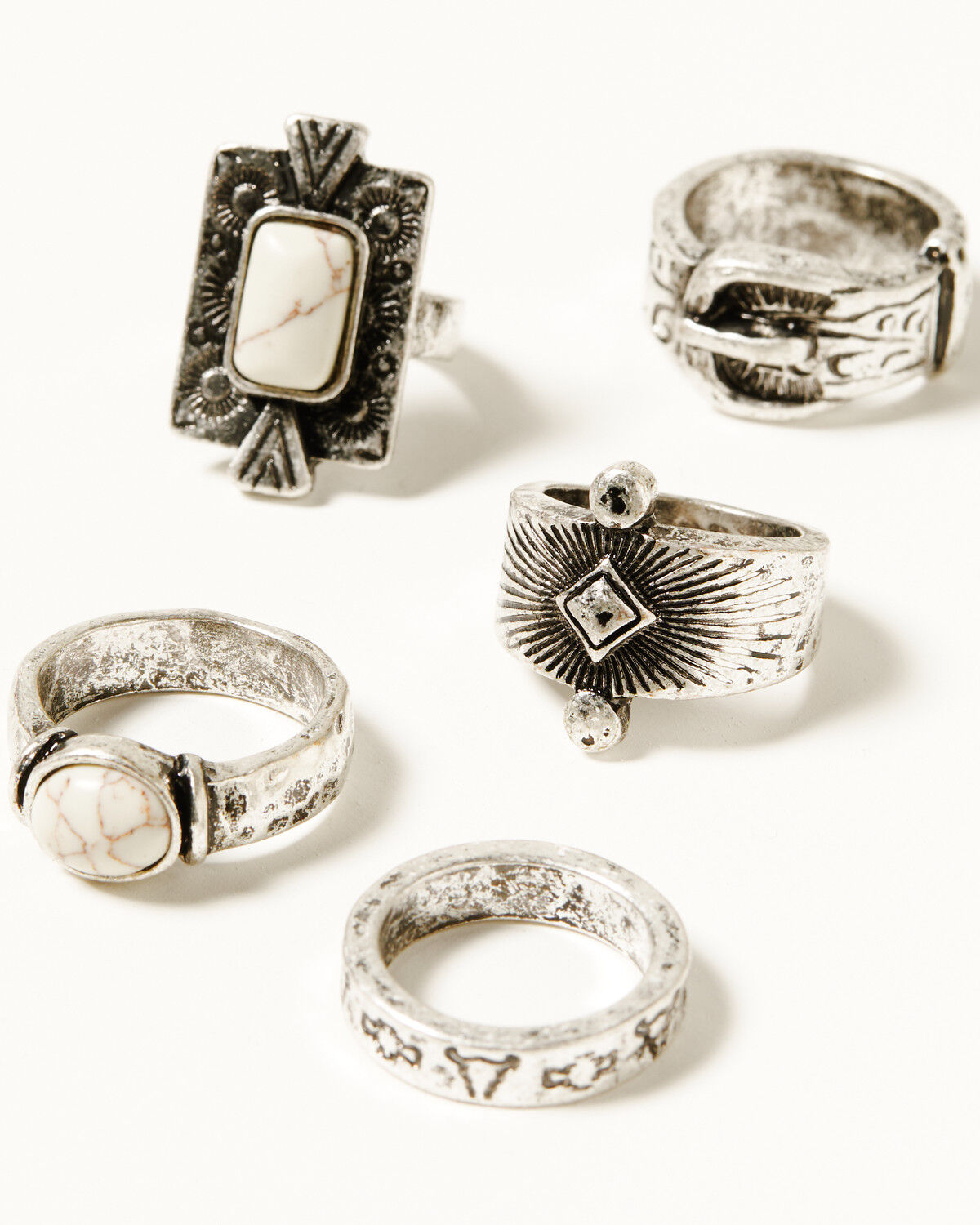 Idyllwind Women's Ashland Thunderbird Ring Set - 5 Piece