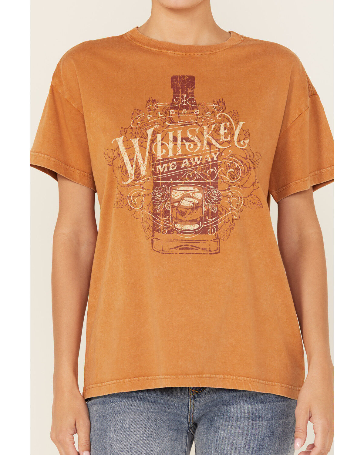 Cleo + Wolf Women's Whiskey Me Away Short Sleeve Graphic Tee