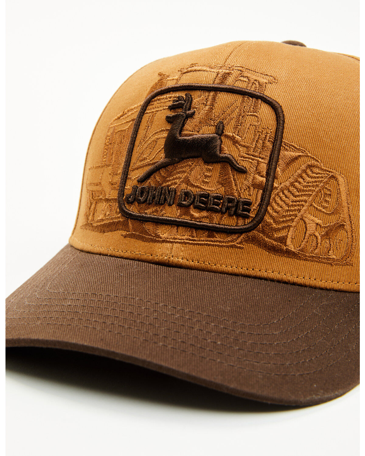 John Deere Men's Logo Silhouette Embroidered Ball Cap