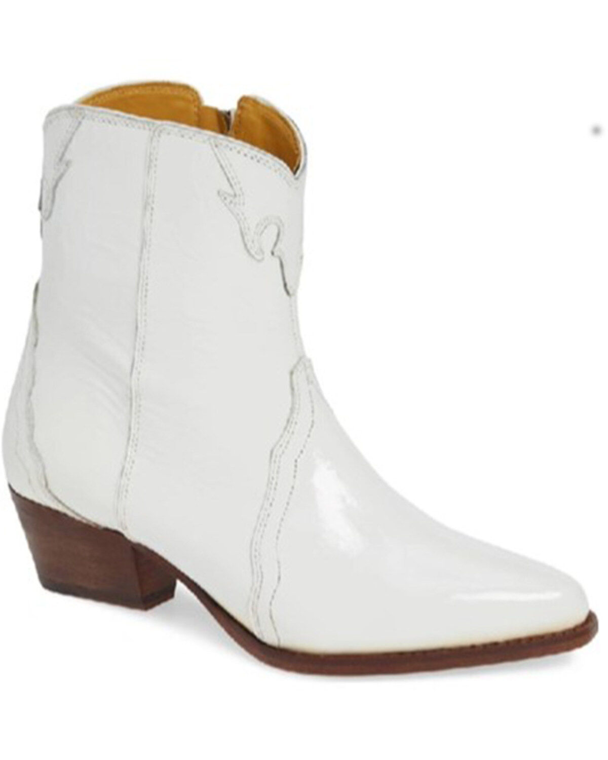 Free People Women's New Frontier Western Booties - Round Toe