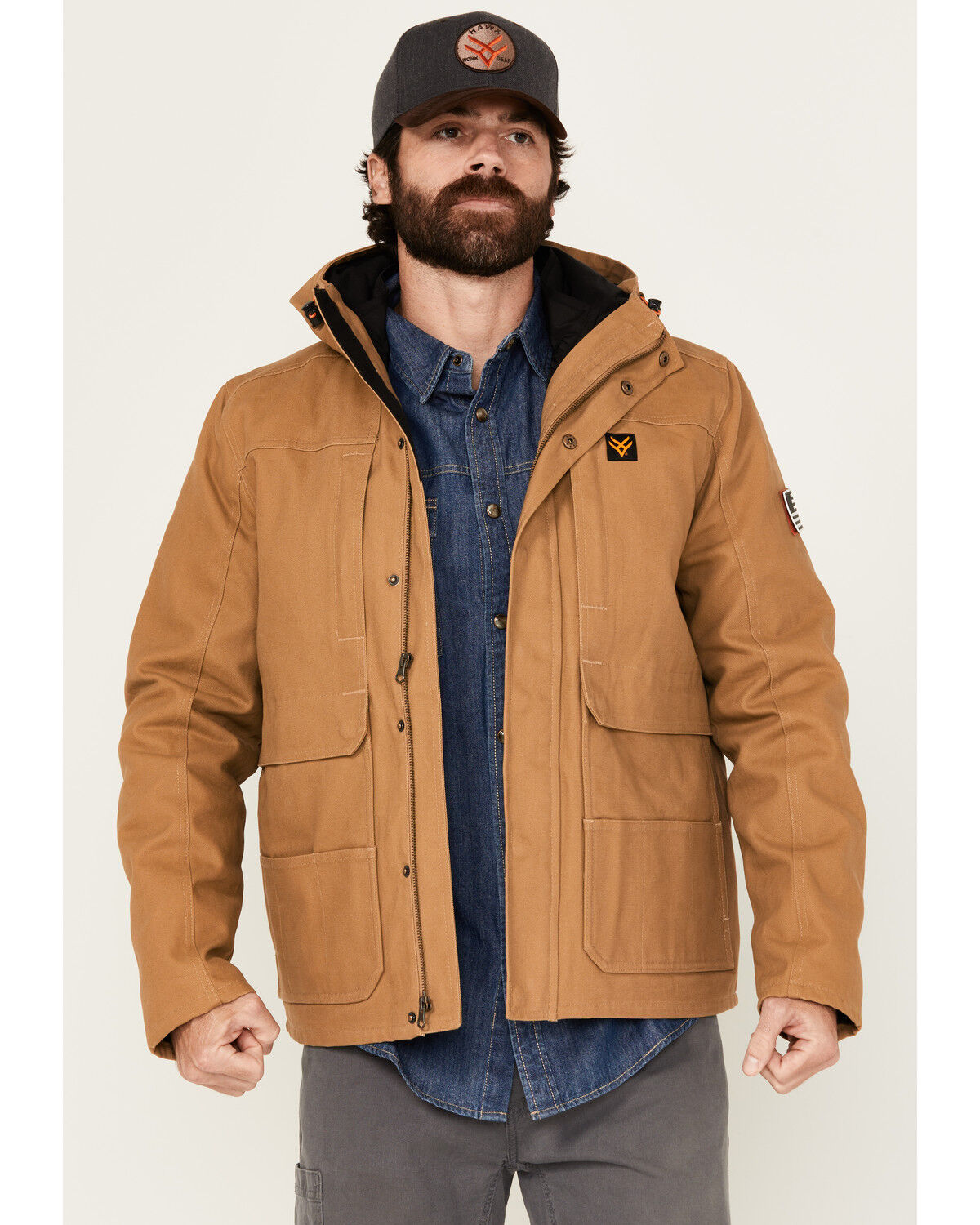 Hawx Men's Ashland 2 In 1 Zip-Up Jacket