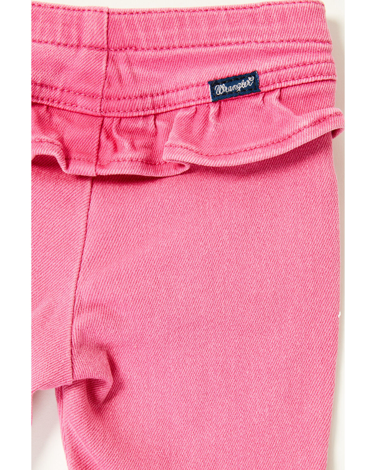 Wrangler Infant Girls' Ruffle Flare Pants