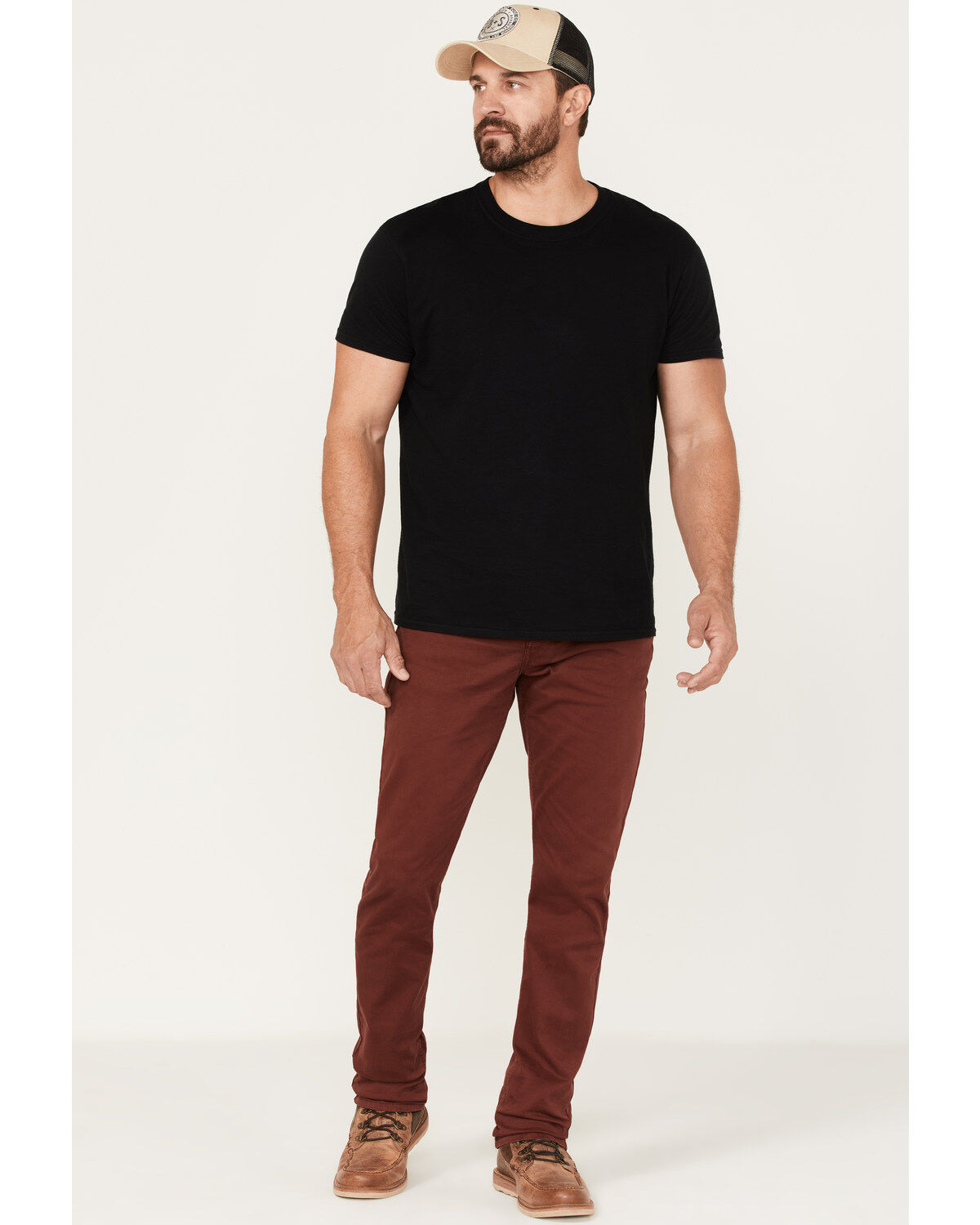 Brothers and Sons Men's Port Wash Stretch Slim Straight Jeans