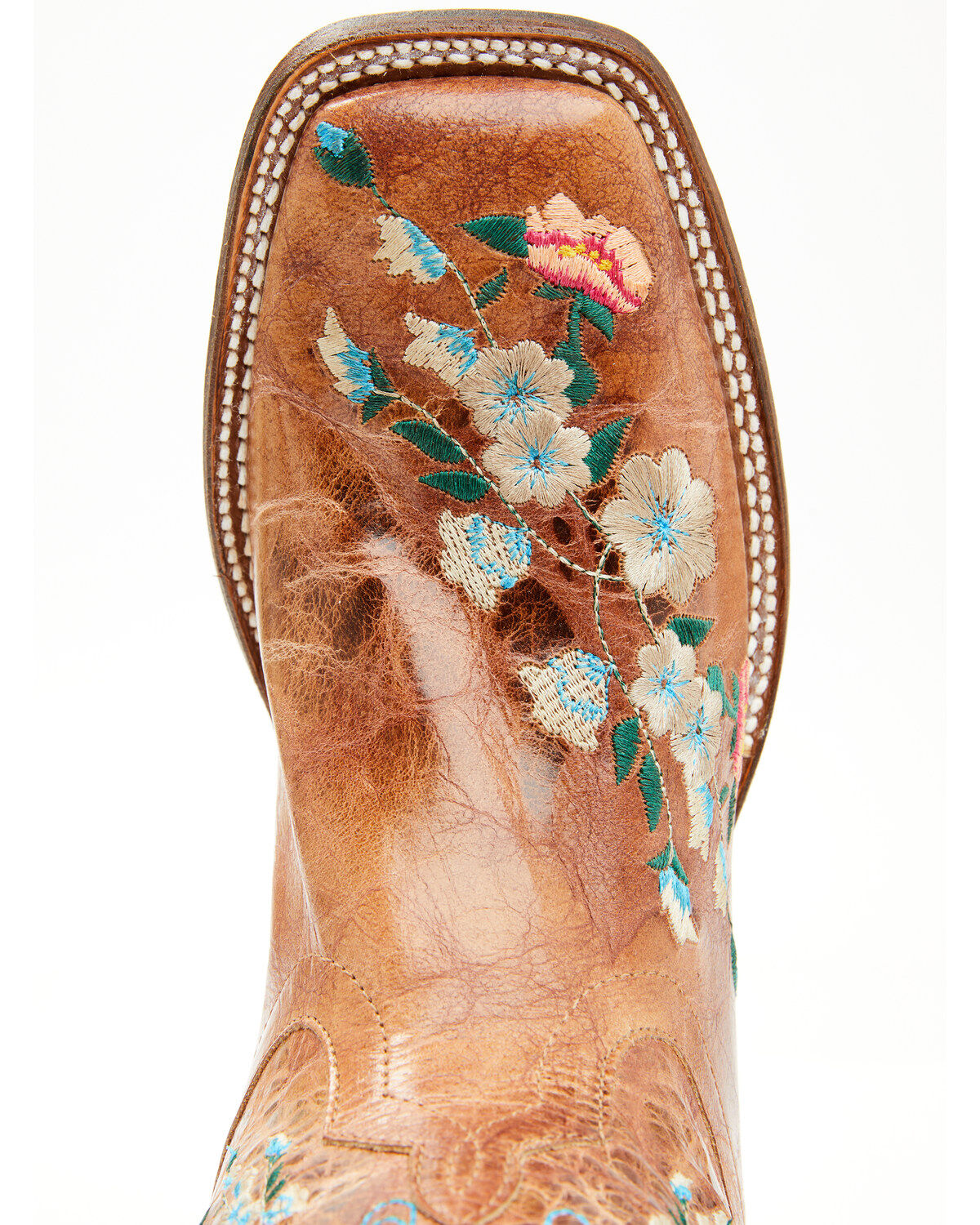 Macie Bean Women's Rose Garden Western Boots - Broad Square Toe
