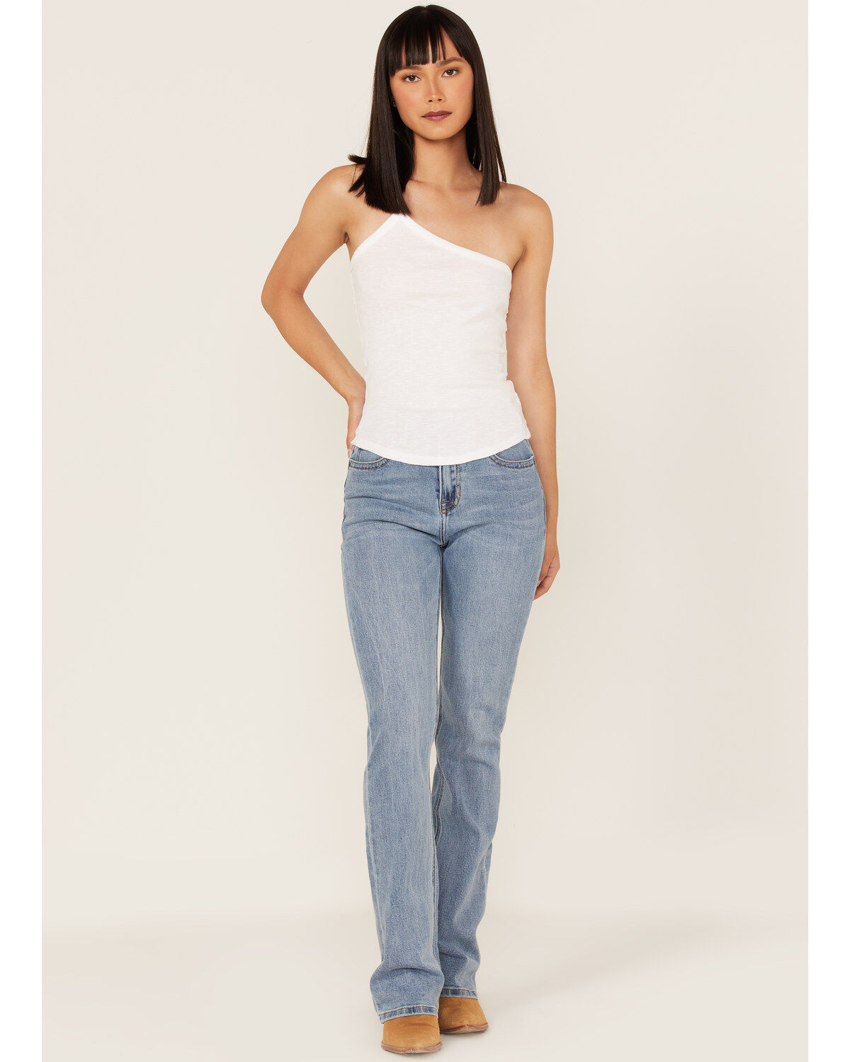 Free People One Way Or Another One-Shoulder Tank Top