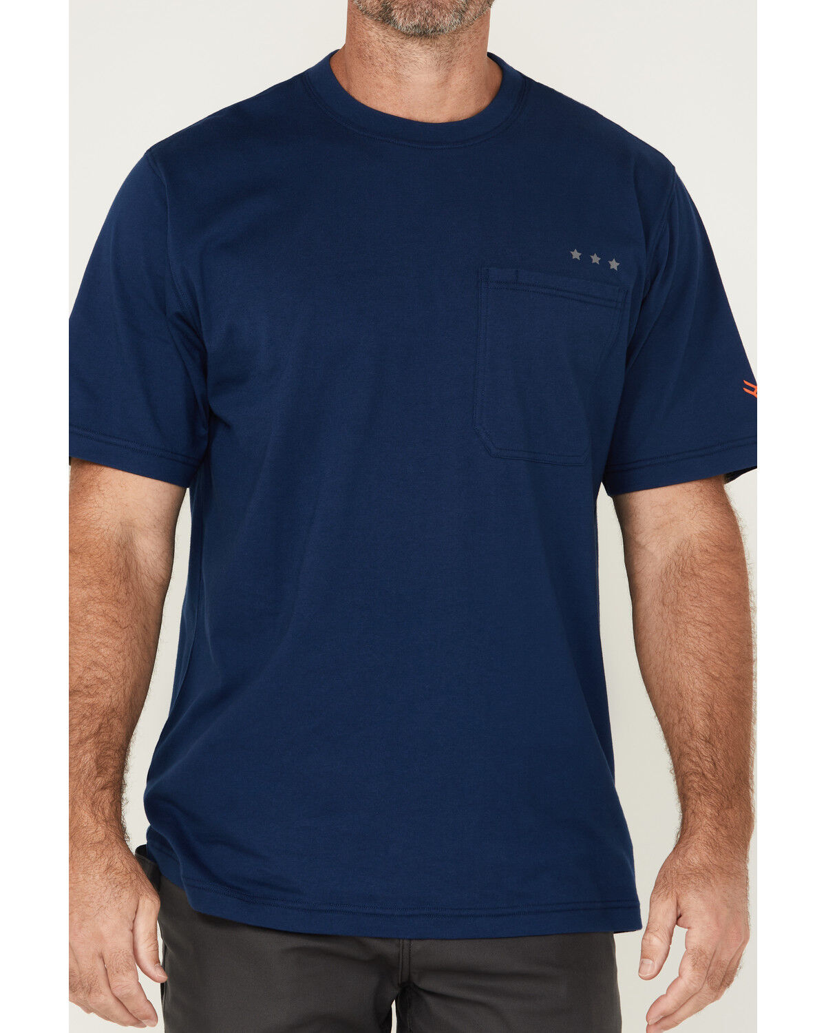 Hawx Men's Eagle Short Sleeve Graphic Work Shirt