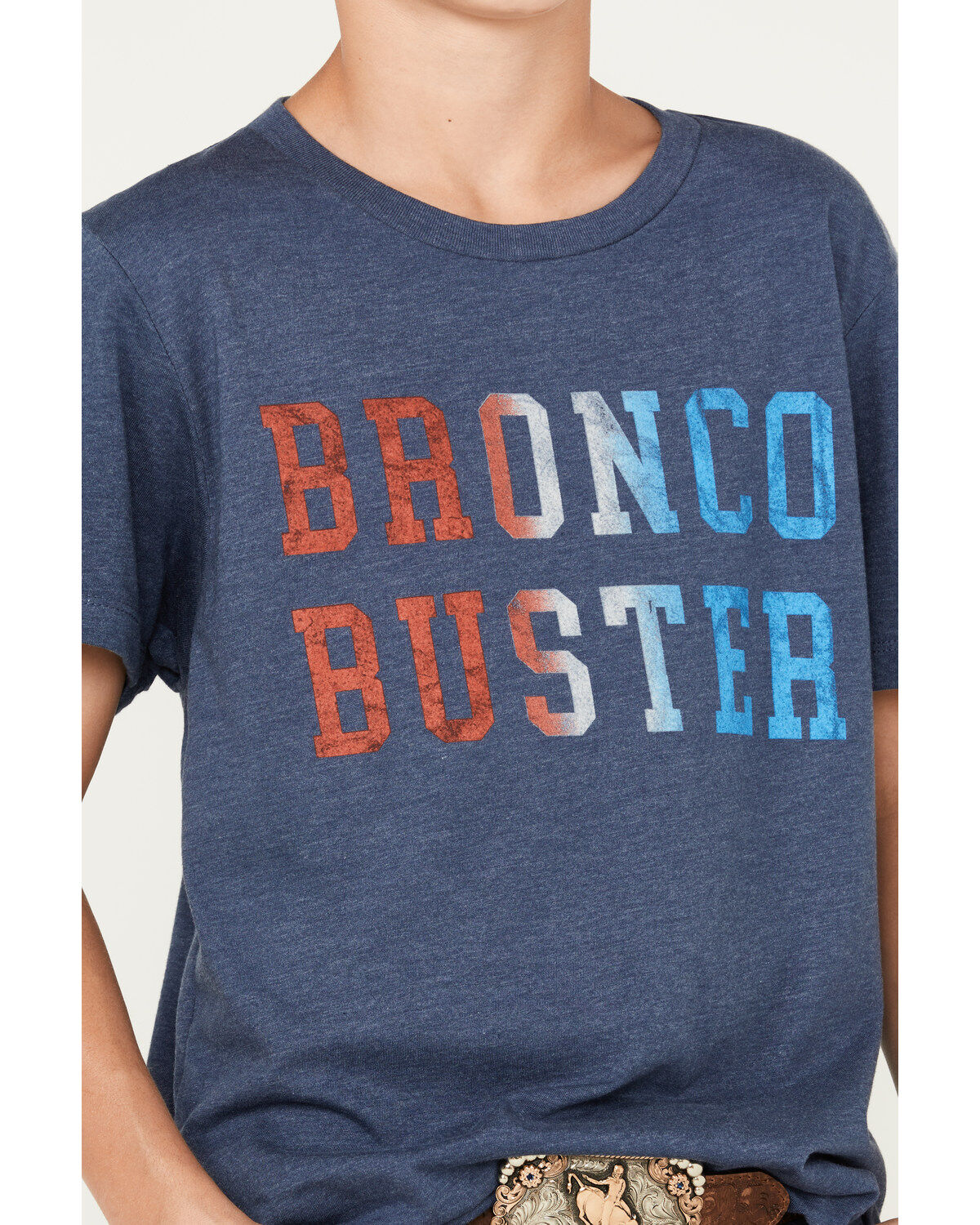 Cody James Boys' Bronco Buster Short Sleeve Graphic T-Shirt