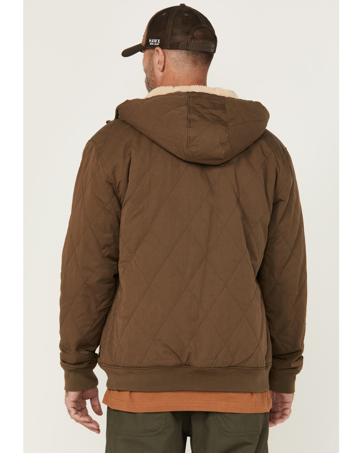 Hawx Men's Quilted Nylon Work Jacket