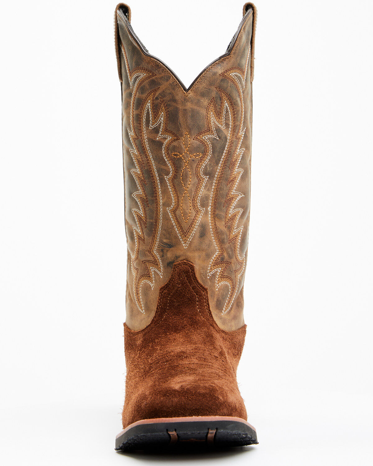 Laredo Men's Rigid Roughout Performance Western Boots - Broad Square Toe