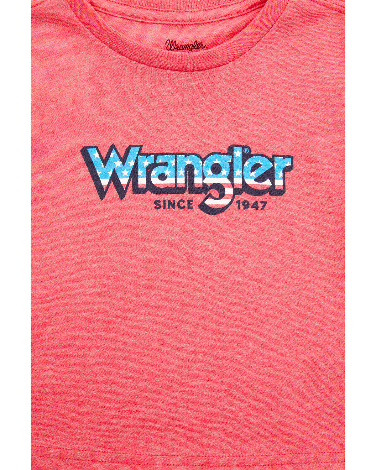 Wrangler Toddler Boys' Stars And Stripes Logo Short Sleeve T-Shirt