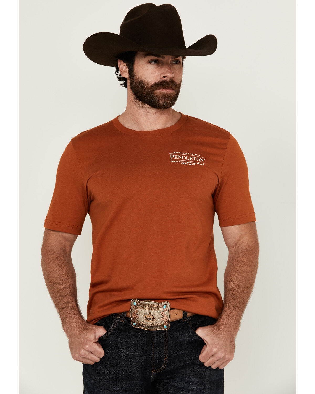 Pendleton Men's Boot Barn Exclusive Chief Joseph Logo Short Sleeve Graphic T-Shirt