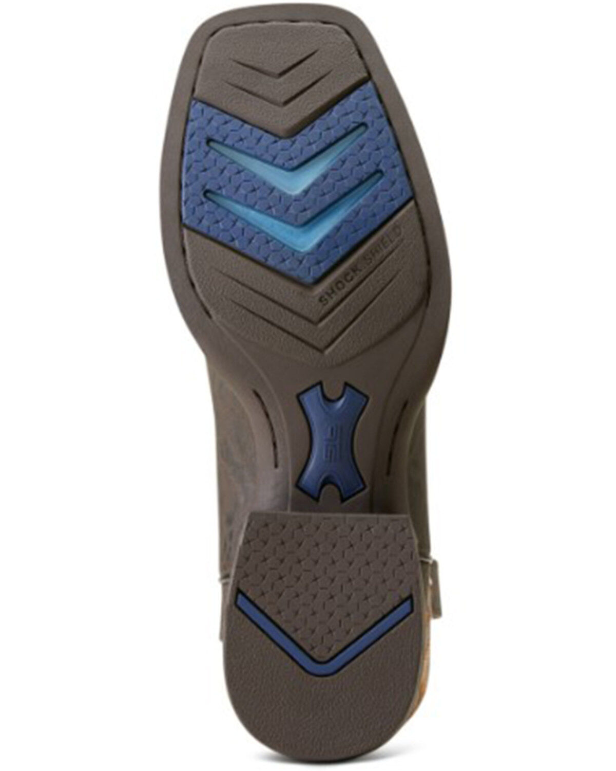 Ariat Men's Steadfast Elephant Print Performance Western Boots - Broad Square Toe