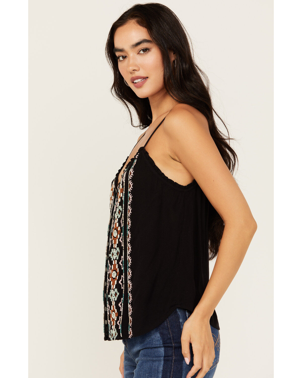Shyanne Women's Southwestern Beaded Cami