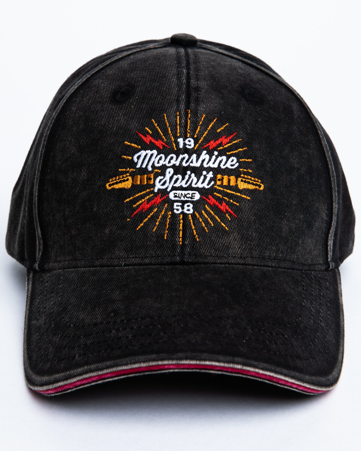 Moonshine Spirit Men's Electric Embroidered Ball Cap