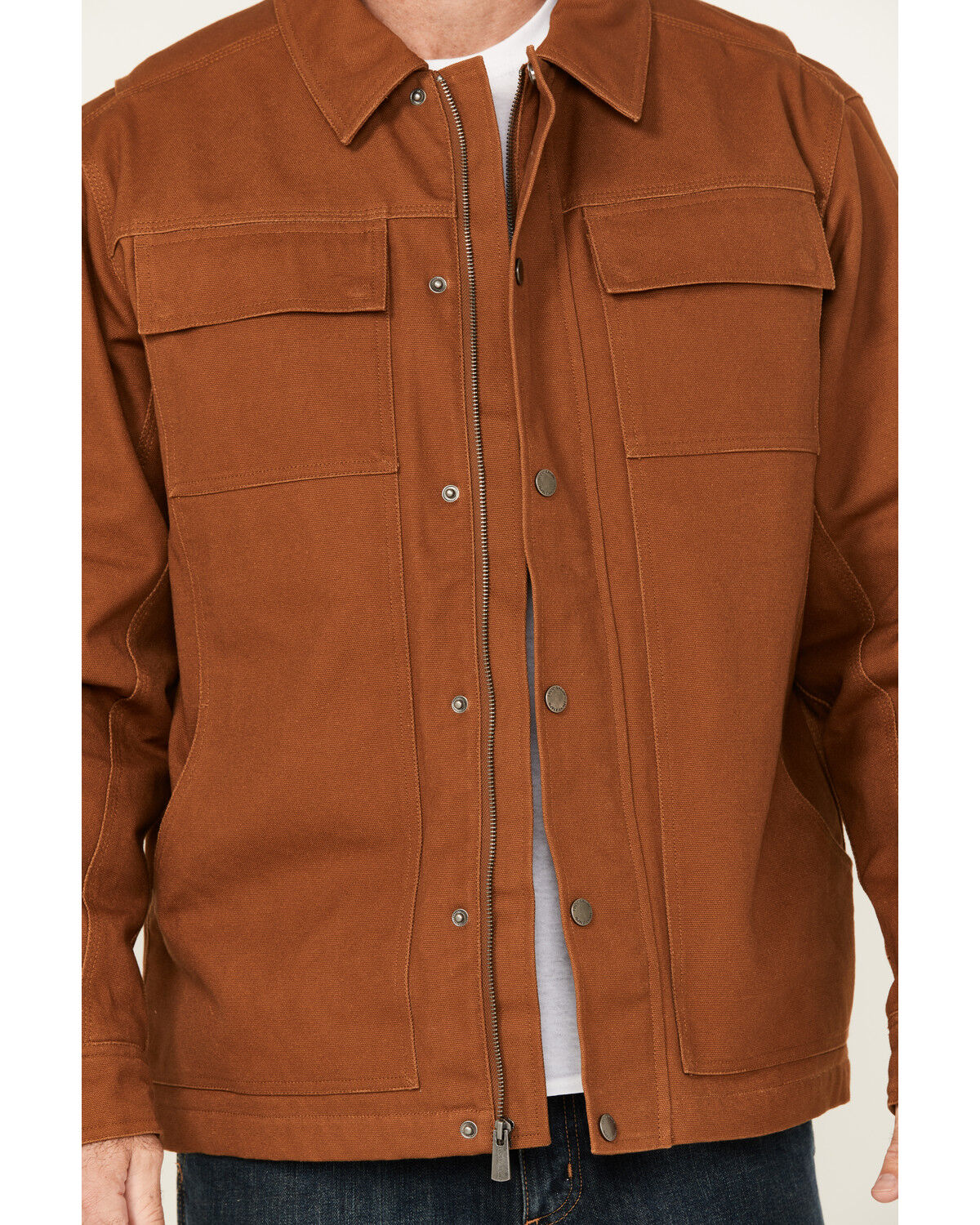 Lucky Brand Workwear Men's Chore Insulated Canvas Work Jacket