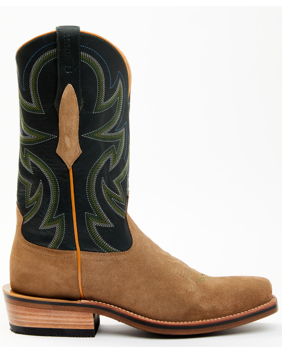 RANK 45® Men's Archer Roughout Western Boots - Square Toe