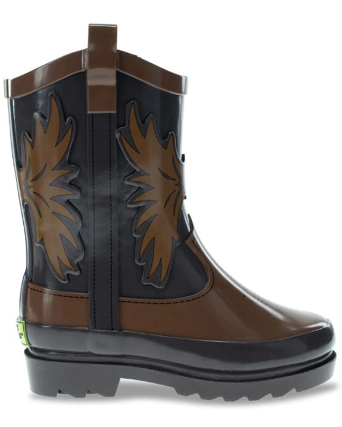 Western Chef Boys' Western Cowboy Rain Boots - Round Toe