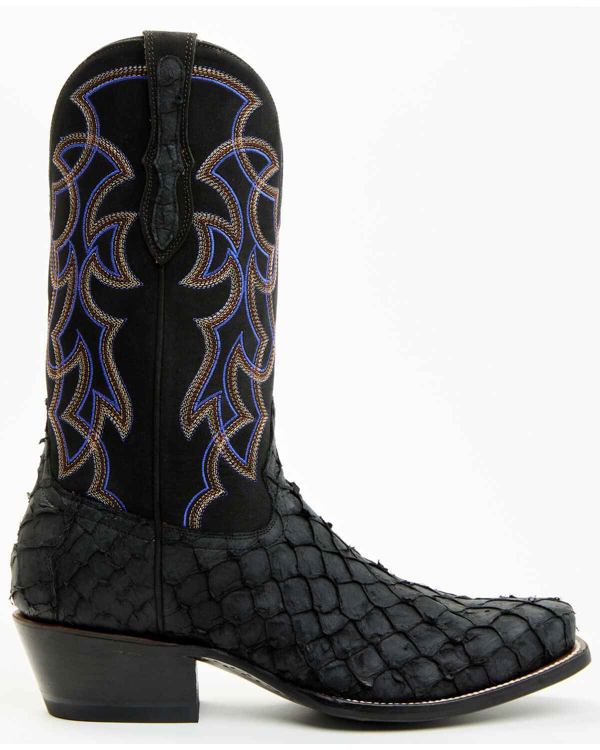 Cody James Men's Exotic Pirarucu Western Boots - Square Toe