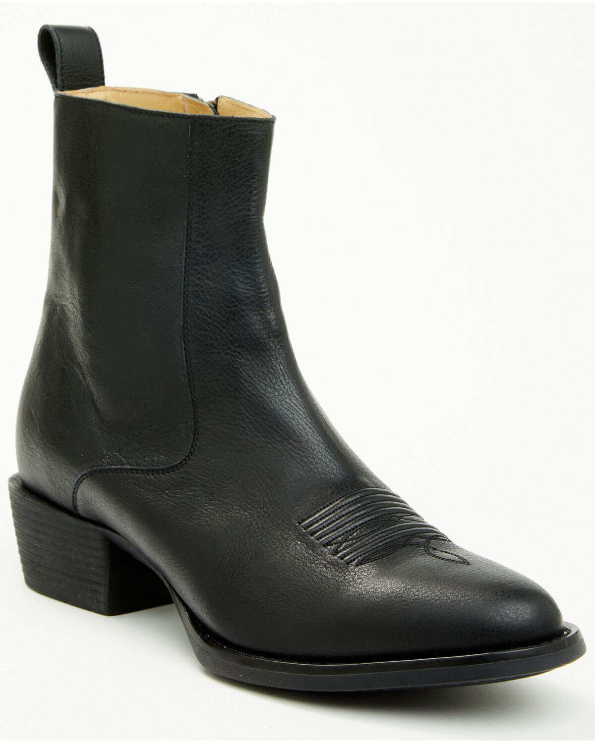 Cody James Men's Larsen Western Ankle Boots - Round Toe