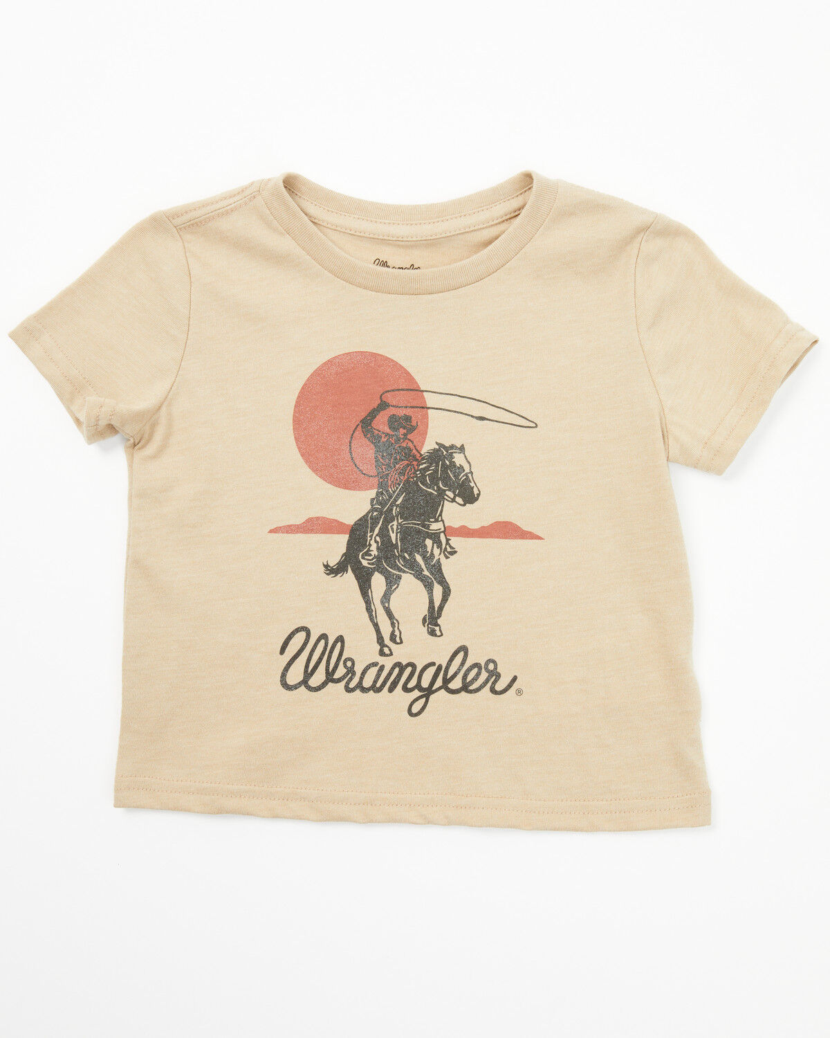 Wrangler Toddler Boys' Cowboy Short Sleeve Graphic T-Shirt