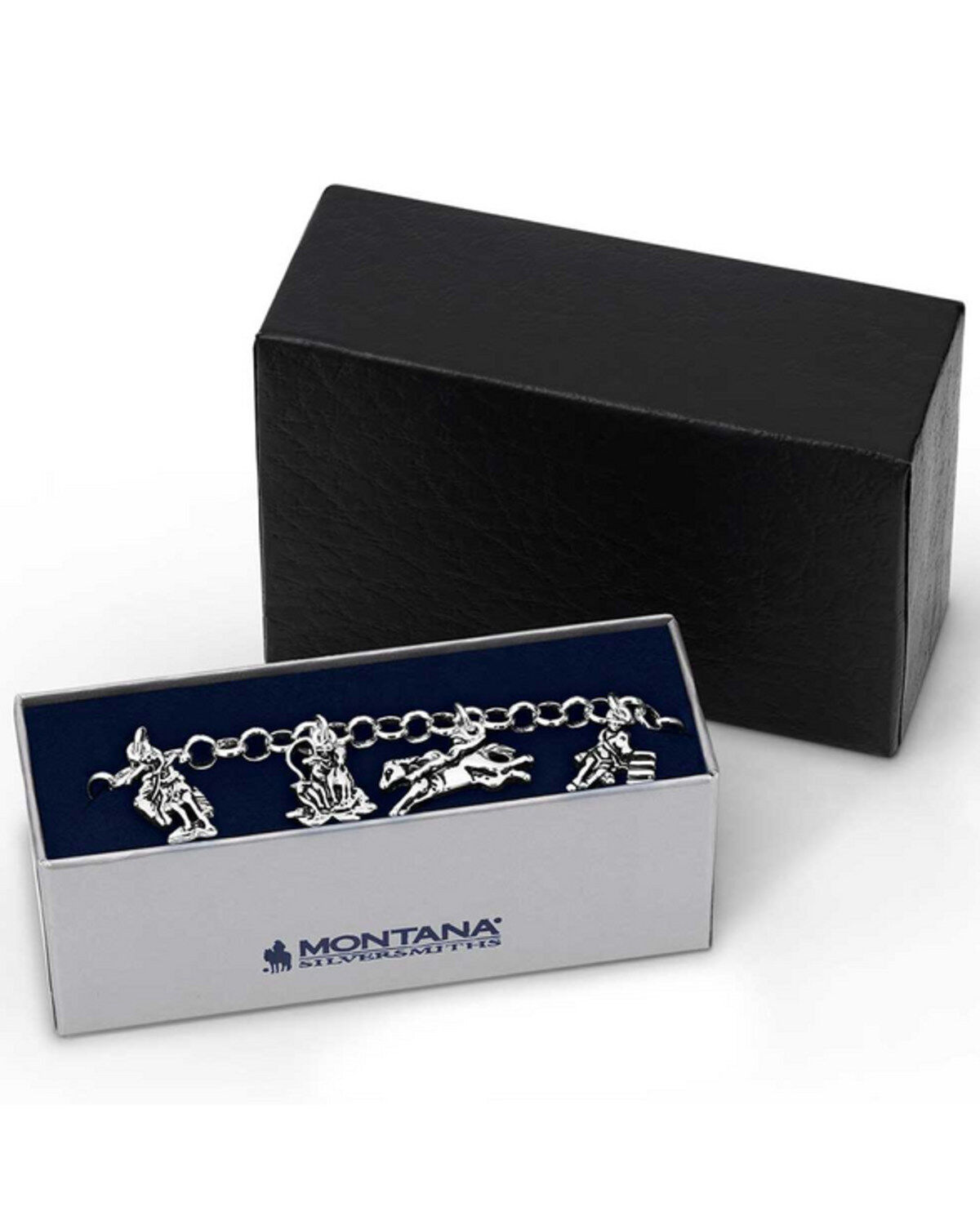 Montana Silversmiths Women's Charms of Champions Rodeo Bracelet