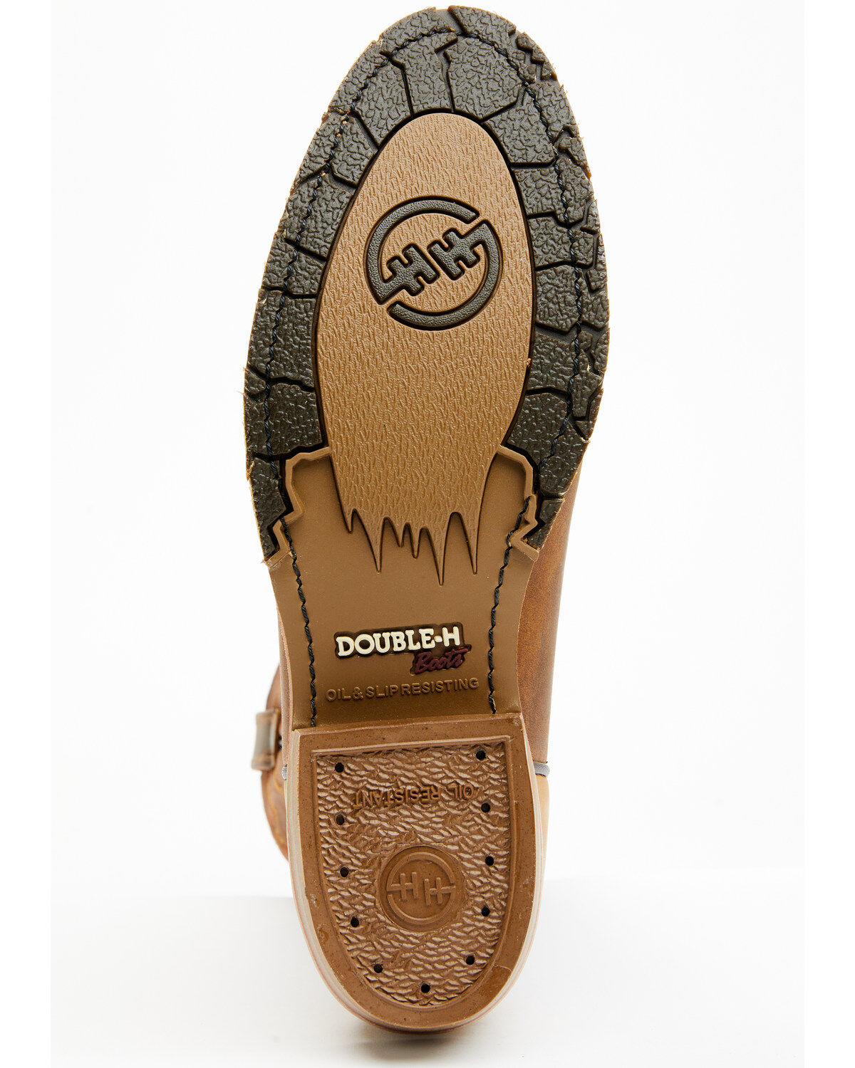 Double H Men's 12" Domestic I.C.E.&reg; Western Boots - Round Toe