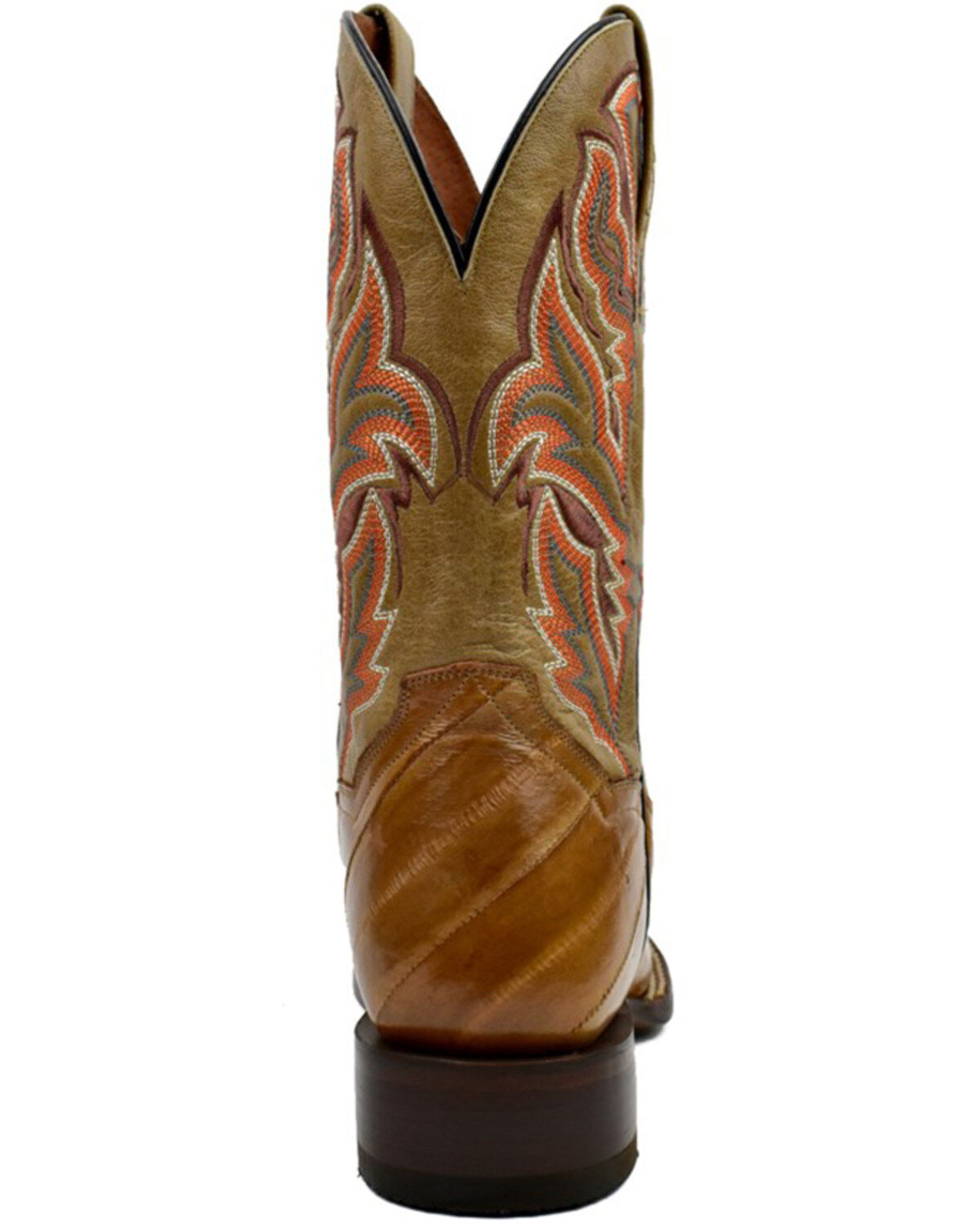 Dan Post Men's Eel Exotic Western Boots - Broad Square Toe