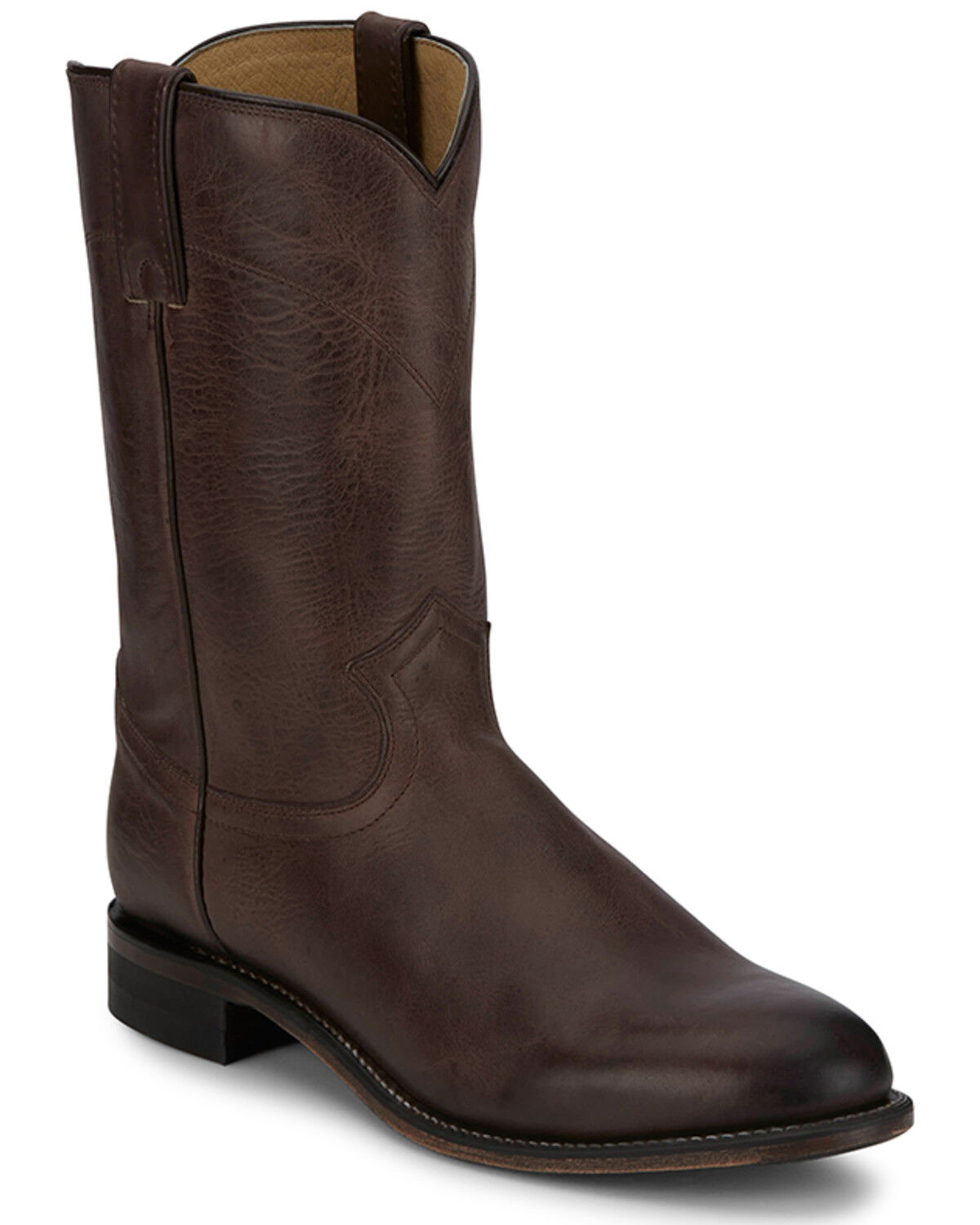 Justin Men's 10" Ted Roper Western Boots - Round Toe