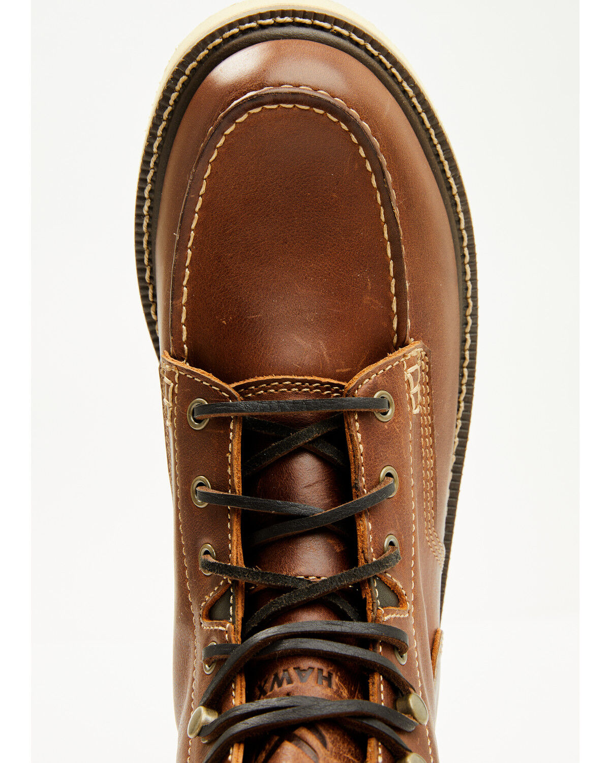 Hawx Men's 6" Lace-Up Moc Work Boots - Soft Toe