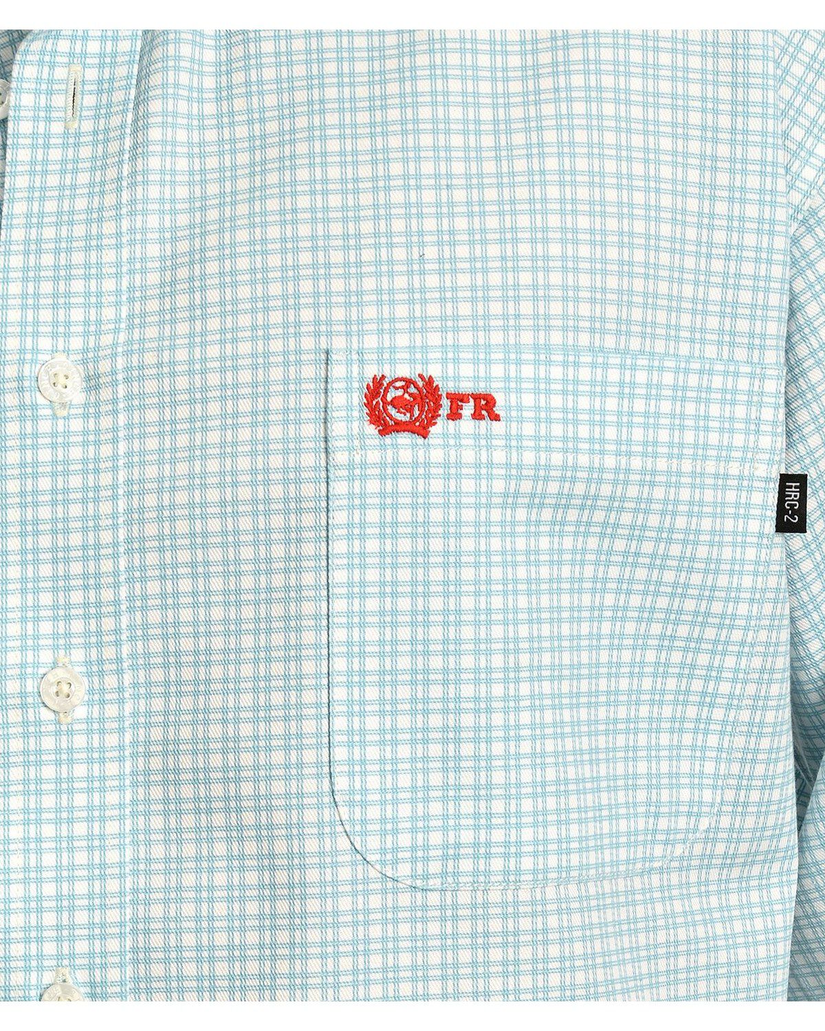 Cinch WRX Men's Flame Resistant Long Sleeve Checkered Twill Work Shirt