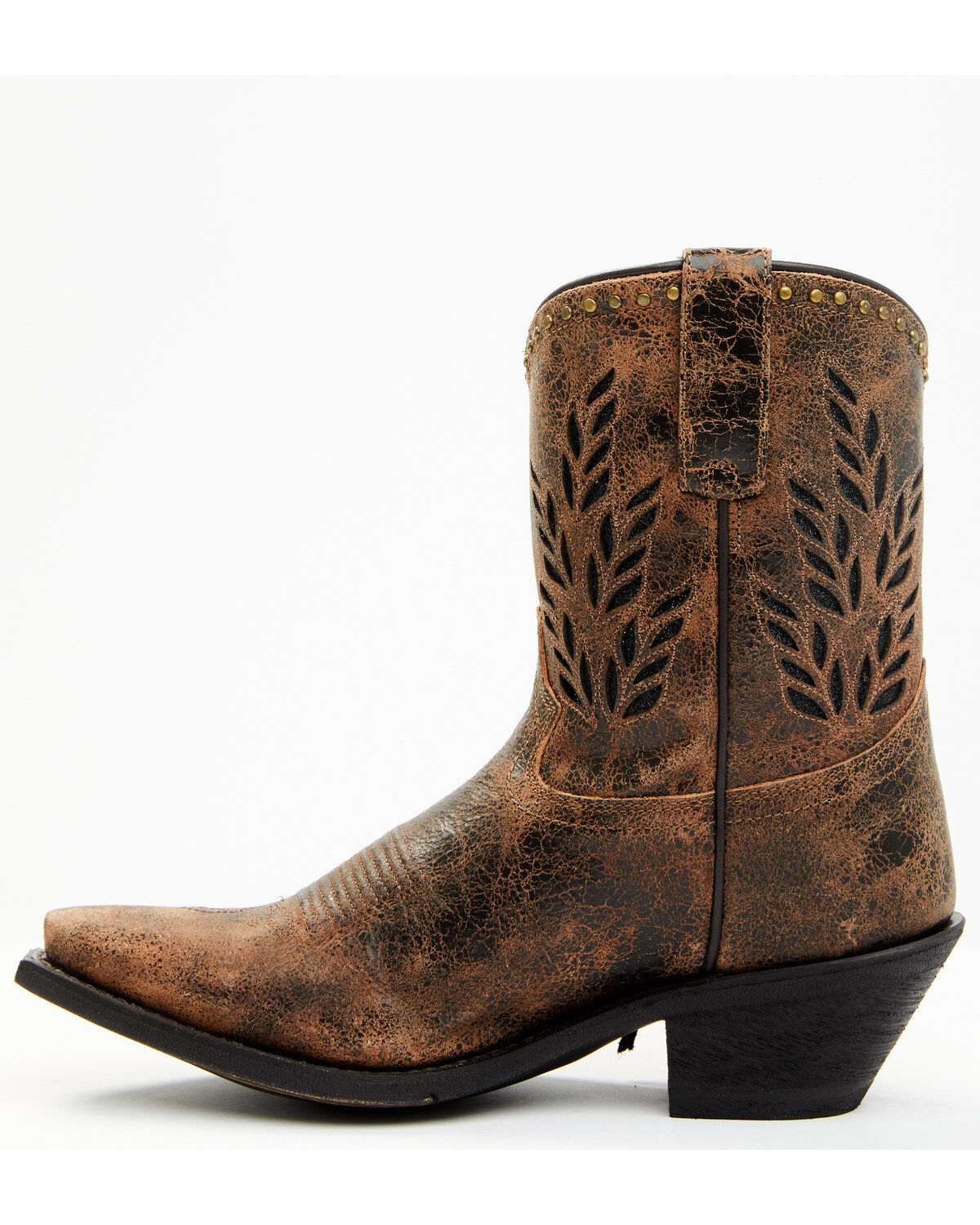 Laredo Women's Sweet Water Inlay Western Fashion Booties - Snip Toe