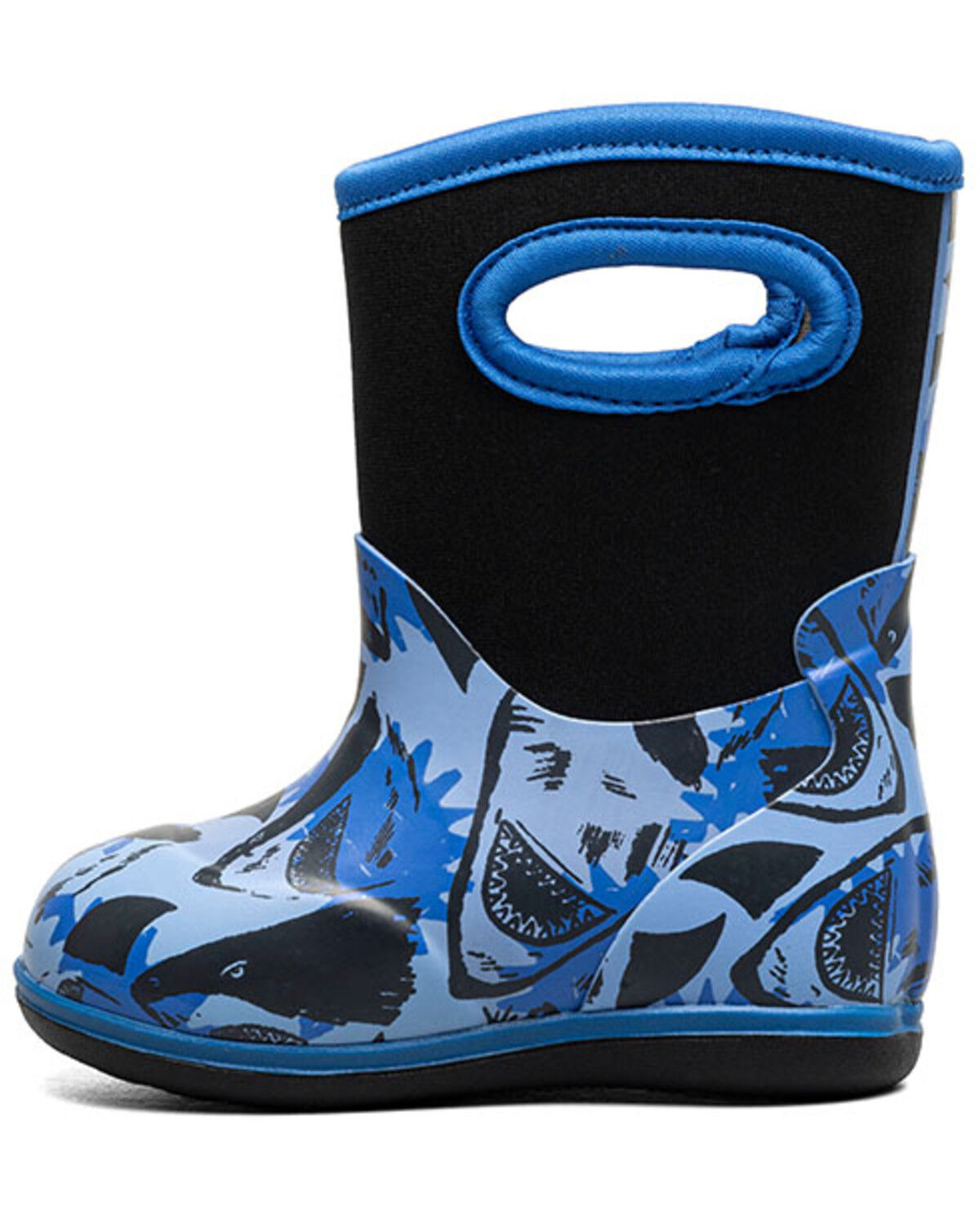 Bogs Toddler Boys' Classic Sharks Rainboots