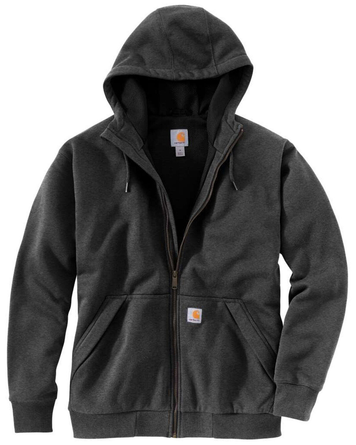 Carhartt Men's Rain Defender Thermal Lined Zip Hooded Work Sweatshirt - Tall