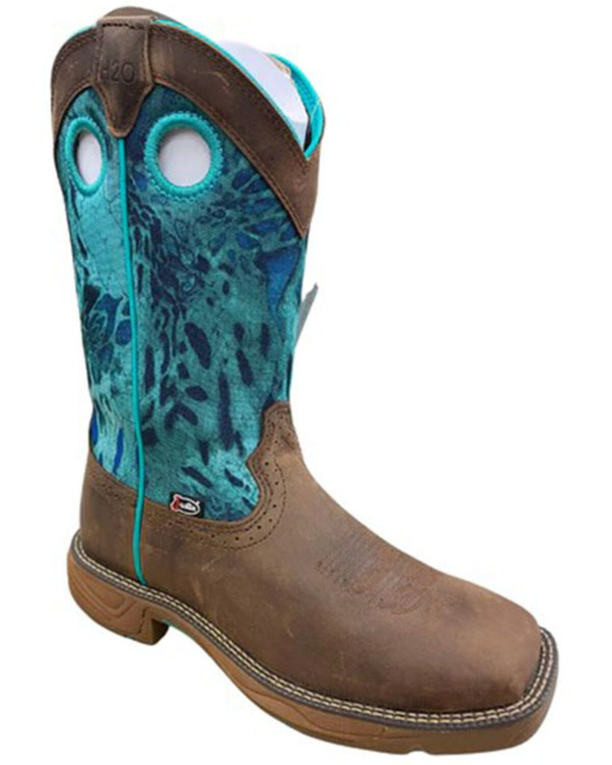 Justin Women's Rush Waterproof Western Work Boots - Soft Toe